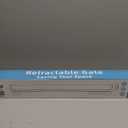 PRObebi Retractable Baby & Dog Gate - Extends to 54" Wide, 34" Tall - Stair, Doorway & Hallway Use