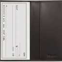 HISCOW Minimalist Checkbook Cover - Full Grain Leather