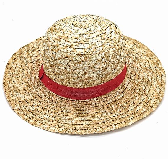 sealch Luffy Straw Hat (ONE Piece Luffy Cosplay Costume) Scythe for Children and Girls Universal Studios Costume Props