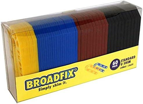 Broadfix Shim Flat Plastic 60PK