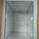 2 Gallon Glass Fish Tank, Easy to Maintain Small Aquarium for Betta/Snails/Shrimp and Aquatic Planting.