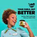 The Doux Curl Cream for Curly Hair with Honey, Aloe & Keratin Curl Defining Custard for Frizz Control, Moisture & Shine Bee Girl Honey Custard for Natural Hair