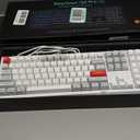 Keychron Q6 Pro Full-Size Bluetooth Custom Mechanical Keyboard for Mac Windows Linux, Full Aluminum QMK/VIA Programmable Knob KSA Double-Shot PBT Keycap Hot-Swappable K Pro Brown Switch-White