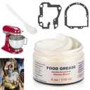 4 oz Food Grade Grease for kitchenaid Stand Mixer, Universally - Compatible with Kitchen Stand Mixer - Maintain The Performance of Your Machine and Extend Service Life, with 9709511 4162324 Gasket
