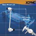 K750524 2 Pcs For 2010-2013 Tucson 2011-2013 Sportage Front Suspension Sway Stabilizer Bar End Drop Link Kit Left & Right Automotive Replacement Parts White