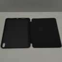 iMieet iPad (A16) Case/iPad 10th Generation Case [11-Inch 2025/10.9 Inch 2022] with Pencil Holder, Trifold Stand Smart Cover with Soft TPU Back,Auto Wake/Sleep(Black)