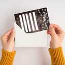 Wedding Invitation Cards with Envelopes - Rustic Wooden Fill in The Blank Bridal Shower Invite Cards, Party and Receptions Supplies, 25 Invites With Envelopes - 007TOGETHER