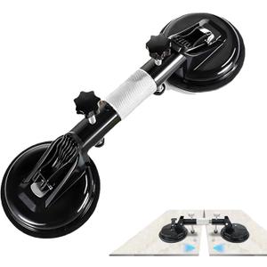 2 Pack Laminate Floor Gap Repair Tool, Pro Countertop Alignment Clamps, Adjustable Granite Seam Setter with Vacuum Suction Cups, for Granite, Marble, Stone, Slab and Glass