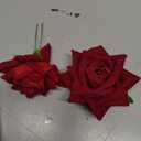 4 Pieces Rose Flower Hair Clip Big Rose Brooch Floral Clips Mexican Flower Hair Accessories for Woman Flamenco Dancer Bridal Party Wedding