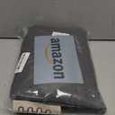 Seenus Rustic Country Fabric Shower Curtain Extra Long 72 x 84 Inch, Heavyweight Faux Linen Shower Curtain Charcoal Grey Water-Resistant, Dark Gray Shabby Chic Hotel Bathroom Curtain Washable