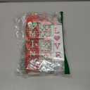 3Pcs Valentine's Day Table Decorations for Home Indoor Wooden Valentine Table Centerpiece Block Sign Wood Love Tiered Tray Tabletop Decor for Office Desk Shelf Wedding Anniversary Party Supplies Heart