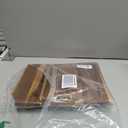 Cookbook Stand for Kitchen Counter  Adjustable Wood Book Holder with Resin Accent, Rustic Recipe Book Stand with Secure Page Grips, Compatible with Cookbooks & Tablets