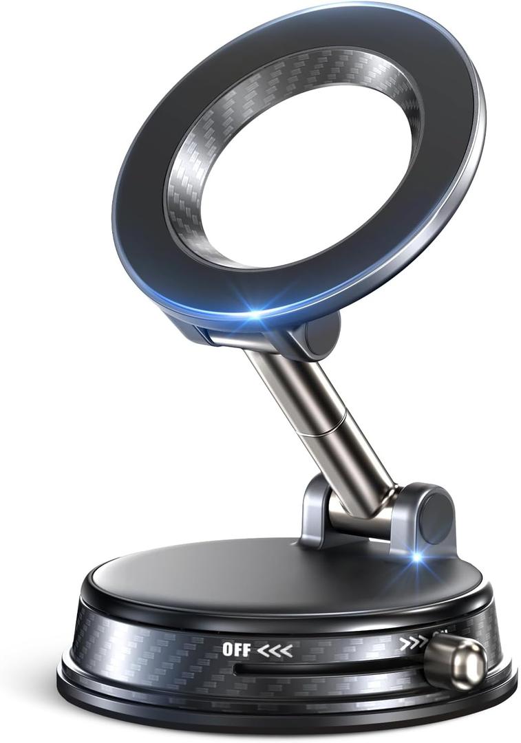 85LBS Strongest Suction & 2600gf Magnetic for Magsafe Car Mount for Your Car for iPhone 17 Pro