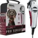 Wahl USA Pro Series All Metal Corded Dog Grooming Kit, an Ultra Quiet Dog Clipper with Metal Housing for Quieter and Cooler Operating - Model 3026335