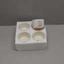 Yaomiao 20 Pcs Valentine's Day Gift Thank You Employee Appreciation Gifts Bulk Succulent Plant Gifts for Women Ceramic Pot Succulent Flower Pots with Bamboo Tray Thank You Gift for Coworkers