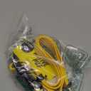 Native Pup Polka Dot Dog Collar, Adjustable for Small, Medium, Large Dogs, Cute Fabric for Boy, Girl (Large (Pack of 1), Yellow)