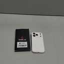 FireNova Magnetic for iPhone 17 Pro Case, Compatible with MagSafe, [Integrated Silicone Camera Control Button] [Camera Protection] Anti-Scratch Microfiber Lining Phone Case, 6.3", White