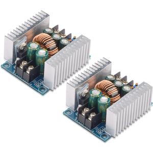 Diymore 2pcs 20A 300W CC CV Step Down Module Adjustable DC 6-40V to 1.2-36V Voltage Regulator Buck Converter Constant Current Power Supply Module 20v to 12v Step Down