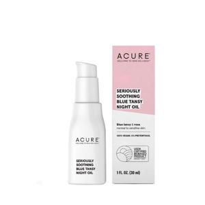 Acure Seriously Soothing Blue Tansy Night Oil, Paraben Free, Vegan, 1.7 Fluid Ounce (Pack of 1) Acure Seriously Soothing Blue Tansy Night Oil, Paraben Free, Vegan, 1.7 Fluid Ounce (Pack of 1)