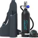 Mini Scuba Tank with 1L Capacity Lung TankDOT Certified Diving Tank Diving Equipment Fit for Snorkeling and Ship Repair