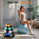 Dumbbell Rack Stand Only | Space-Saving Weight Rack for Home Gym, Hand Weight Rack Dumbbell Storage for Dumbbell Set (3-15 LB), Durable Metal Stand with Easy Assembly (Dumbell not Included)