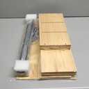 Pull Out Cabinet Organizer with Divider, 14''W21''D7''H Soft Close Wood Drawer for Kitchen Pantry, Finished, Heavy-Duty, Bottom Assembly (Wood Drawer Part Width is 13'')