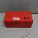 QIY Burgundy Mesh Kitten Heels for Women 4 Inch Stiletto High Heeled Mules for Women Heels 2026 Pointy Closed Toe Heel Slingback Slides Slip On Pumps Women's Cute Strappy Sandals Size 8.5