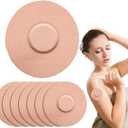 60 Pack Freestyle Adhesive Patches,Waterproof & Sweatproof CGM Sensor Cover for Libre 1/2/3(Compatible with Guardian 3,Enlite, Dexcom G6,G5, G4),Continuous Pre-Cut Glucose Monitor Protection Tape