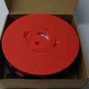 ALEVMOOM 2025 Upgraded XXL Collapsible Stool with Cushion 19.7",1000lbs Max Weight,Wider & Taller Pop Up Seat, Heavy Duty Portable Retractable Folding Stool for Camping & Outdoors (Red)