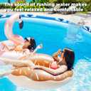 Pool Fountain, Pool Fountains for Above Ground Pools, Relaxing Waterfall Inground Swimming Pool Attachment, Water Spillway Koi Pond Waterfalls Fountains Kit Pool Cooler, Swimming Pool Accessories