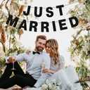 131 PCS Custom Banner Glitter DIY Letter Banners Personalized Banner for Birthday Congratulations Wedding Party Black 5-inch