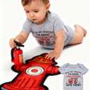 Loveternal Neutral Baby Girls Boys Cotton Romper Cute Saying Newborn Clothes 0-12 Months (6-9 Months)