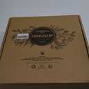 NALONE 24 Inch Snow Flocked Christmas Wreath, Pre-Lit Artificial Christmas Wreaths with 40 LED Lights&Timer, Pine Cones and Red Berries, Xmas Wreath for Front Door Decoration (Snow Flocked)