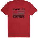 Rapiddominance America Basic Tees (Red, L)