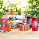 Sunkist Orange Soda, 12 fl oz cans, 12 pack (EXP 05/15/26)