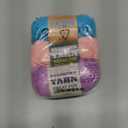 3 PCS 30M Colorful Knitting Yarn Set for DIY Hand Knitting Soft Woolen Yarn in White Pink Yellow Purple Green Blue for Craft Projects and Home Decor