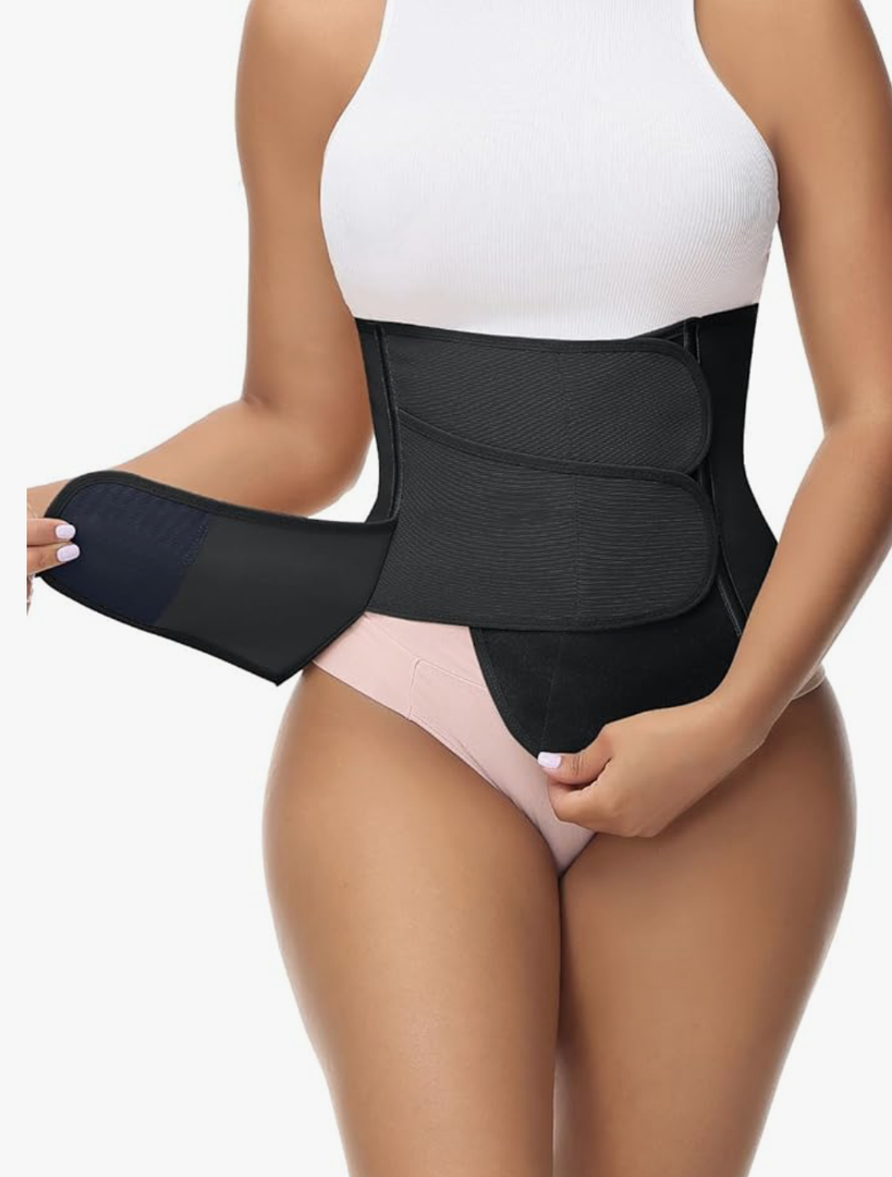SHAPSHE Waist Trainer for Women Postpartum Recovery Wrap Waist Cincher Corset Shapewear Belly Band