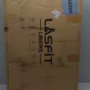 LASFIT Floor Mats 2014-2018 for Chevy Silverado/GMC Sierra 1500, 2015-2019 2500HD 3500HD, Crew Cab Only/Bench Seat, All Weather TPE Custom Fit Car Floor Liners, with Carpet Floor Only