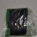 100% Natural Silk Eye Mask for Women Men, Soft Pressureless Cooling Blackout Eye Covers for Sleeping, Large Size Sleep Mask fits All Heads Adjustable, 1PC, Black