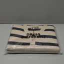 Viottiset Women's 2 Piece Outfits Stripe Sweatsuit Set Long Sleeve Button Sweatshirt Wide Leg Sweatpants Lounge Set XL