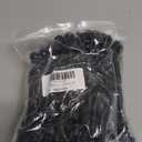 100PCS Nylon Universal Cable Tie Buckle, Heavy Duty Self Locking Nylon Zip Ties, 2025 Upgrade Multipurpose Plastic Cable Ties Tool, UV Resistant Black Zipties for Car Daily Repair, Set of 3