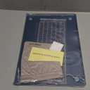 MOSISO Compatible with MacBook Air 15 inch Case M4 M3 M2 2026 2025 2024 2023 Release A3241 A3114 A2941 with Touch ID, Plastic Hard Shell Case&Keyboard Cover&Screen Film&Storage Bag, Haze Blue