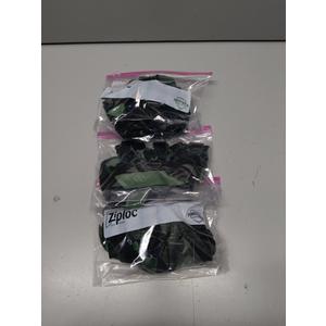 Bow Napkin Rings for Christmas, Wedding, Party, Holiday Table Decor (Dark Green, 6 pcs) 3Pack