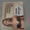Sticky Adhesive Bra for Women, Strapless Invisible Push Up Brassiere, Reusable Backless Bra for Dress (Beige)