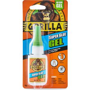 Gorilla Super Glue Gel, 15 Gram, Clear, (Pack of 1) Gorilla Super Glue Gel, 15 Gram, Clear, (Pack of 1)