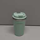 Travel Coffee Mug 12oz: Insulated Coffee Cups with Leakproof Lid, Reusable Travel Mug to Go with Seal Lid, Vacuum Stainless Steel Tumbler for Hot/Cold Drinks (Celadon Green)