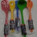 Chef Craft 5 Piece Multicolored Premium Silicone Kitchen Tool Set, Assorted (42086)