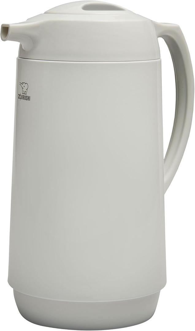 Zojirushi AHGB-10DWB Thermal Serve Carafe, 1.0 Liter, White, Made in Japan