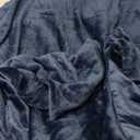 Fleece Plush Throw Blanket Navy Blue(50 by 60 Inches),Super Soft Fuzzy Cozy Flannel Blanket for Couch Sofa.Microfiber Blanket Lightweight