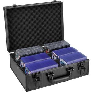 Card Storage Case for 3" x 4" 35pt 130pt Magnetic Card Holders, Hard Toploader Storage Box for Baseball Basketball Football Sports MTG Trading Card Storage Box (Holds 600+ Toploaders)